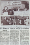 Dr Rasha lauds KIBC initiative