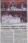 Kuwaitis business chances in India