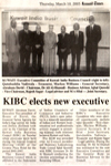 KIBC Elect New Executive